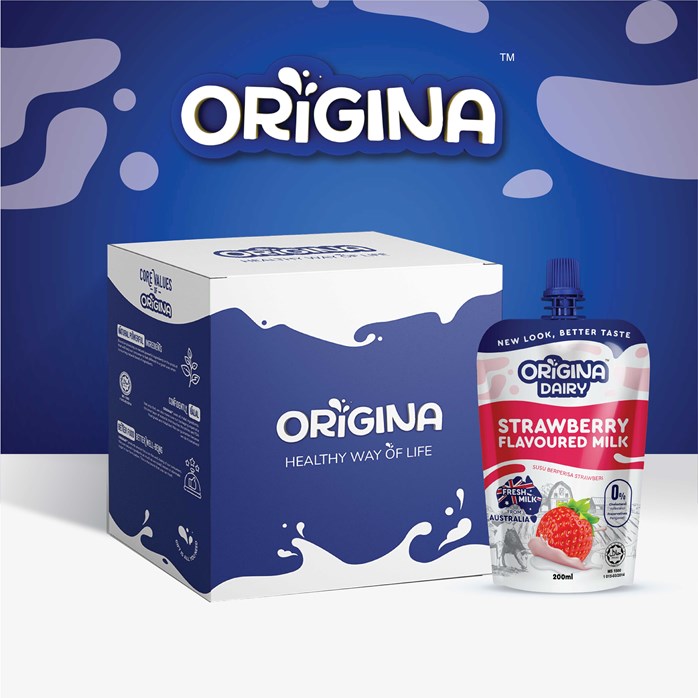 Origina Dairy Strawberry Milk – Minibox